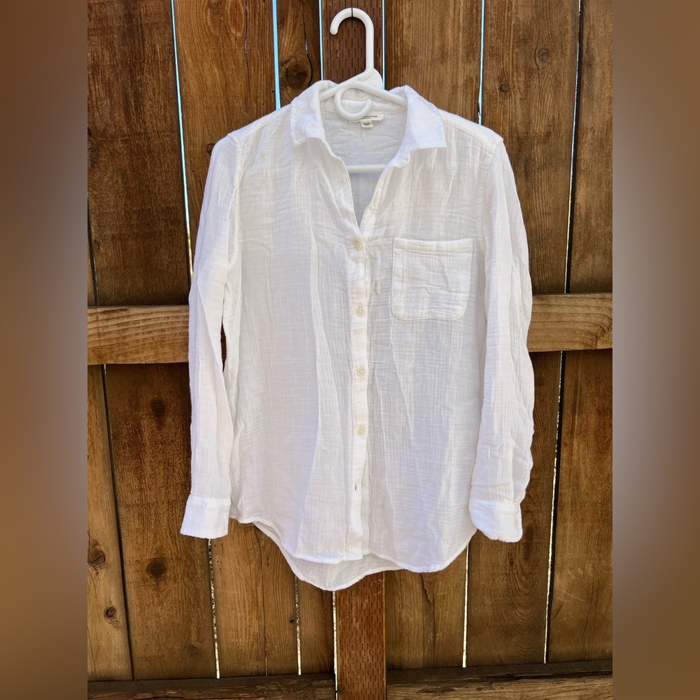 White Button Down Shirt